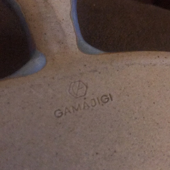 Jamajigi purple handmade stoneware bowl/pan - Picture 8 of 11